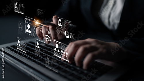 Fotografie ID security ensures personal data protection with secure login systems, digital identity safeguards, and privacy best practices to prevent identity theft online