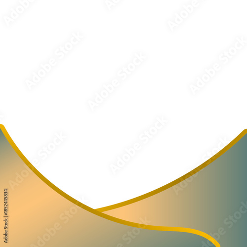 Islamic Footer Illustration