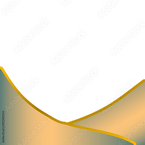 Islamic Footer Illustration