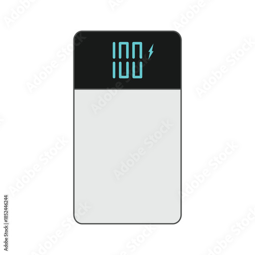 illustration of portable power bank