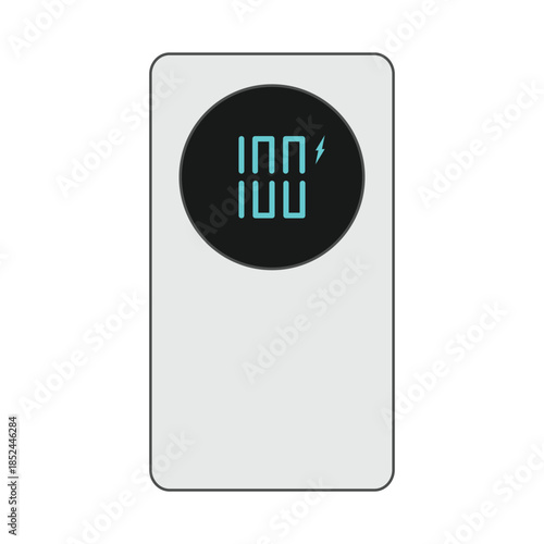 illustration of portable power bank