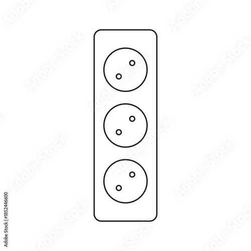 electrical outlet vector illustration