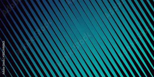 Premium Futuristic neon texture with vibrant shades of blue green gradients and bright smooth fluted vertical lines. Bold dynamic design