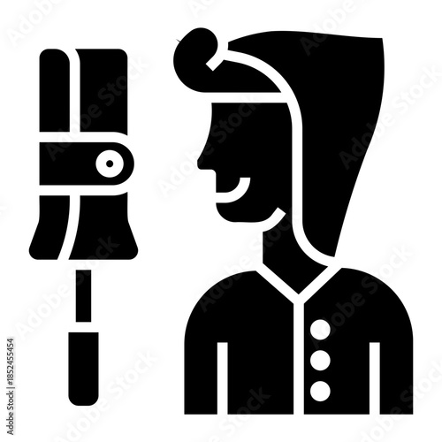 rainy season Solid icon