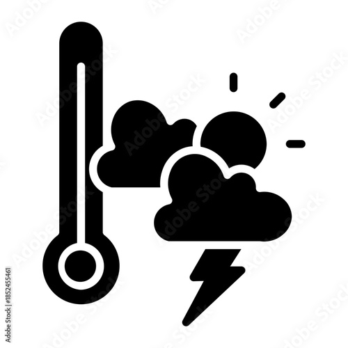 rainy season Solid icon