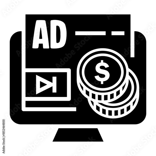 sponsored Solid icon