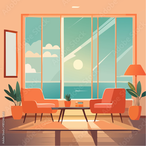 interior of a modern living room