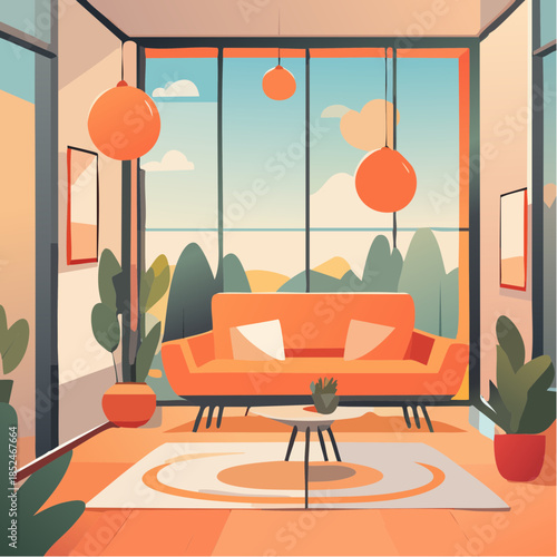 interior of a modern living room