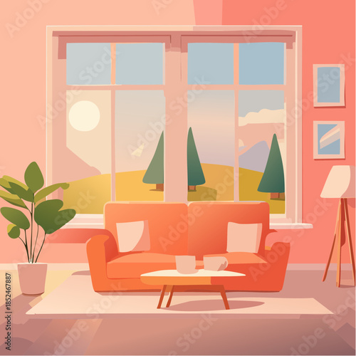 interior of a modern living room