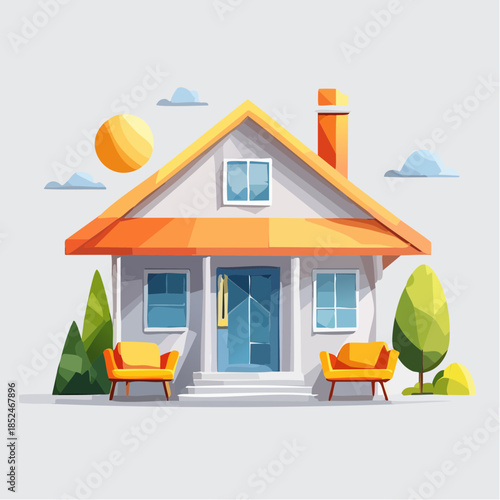 interior of a modern living room