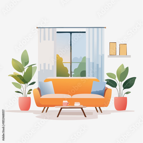 interior of a modern living room