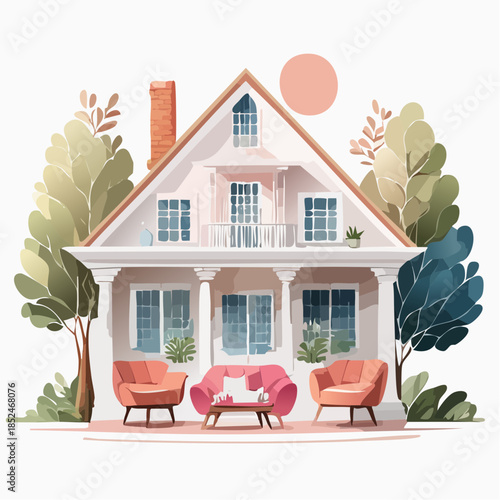 interior of a modern living room