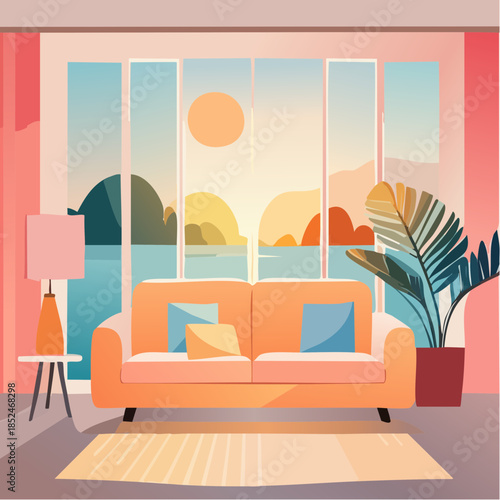 interior of a modern living room