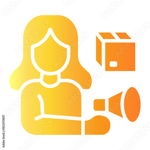 sponsored Gradient icon