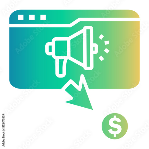 sponsored Gradient icon