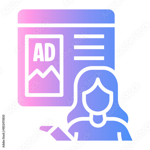 sponsored Gradient icon