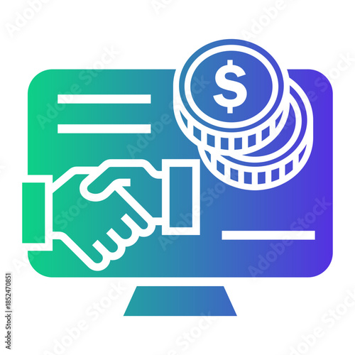 sponsored Gradient icon