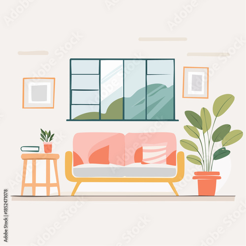 modern office building in night