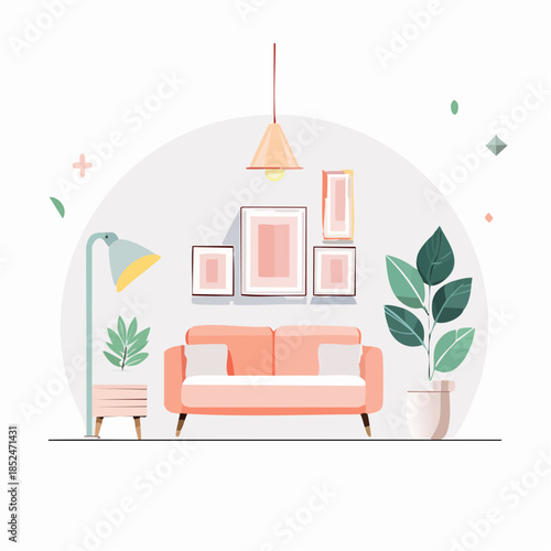 modern office building in night