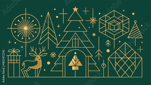 A collection of vintage Christmas ornaments illustrated in SVG format, featuring classic designs and vibrant colors..eps