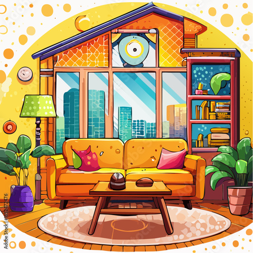 Illustration of Morden house 