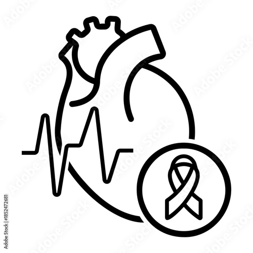 medical examination Line Icon