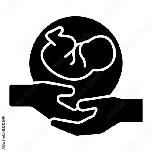 medical examination Solid icon