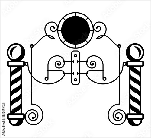 Barber Pole Icon Y_2301006