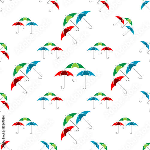 Umbrella Icon Seamless Pattern Y_2301001
