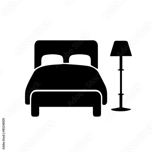 Bedroom Interior Furniture Icon