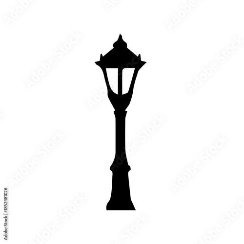 Classic Street Light Silhouette