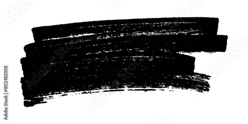 Brush paint stroke texture swatch Hand painted background Ink scribble dab clipart Paint smudge for tags and stamps design