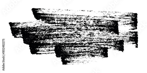 Brush paint stroke texture swatch Hand painted background Ink scribble dab clipart Paint smudge for tags and stamps design