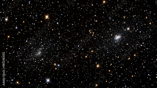 Twin Star Clusters in Deep Space.