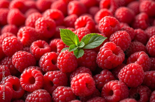 raspberry on a white background