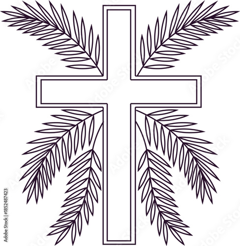 Palm Sunday vector