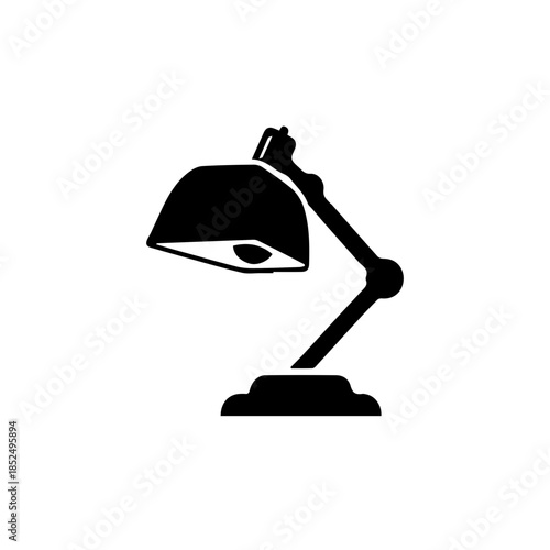 Classic Desk Lamp Icon Design