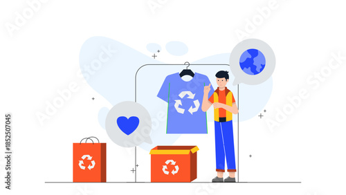 Pharmaceutical Company Developing Personalized Medicine. Business Flat Vector Illustration