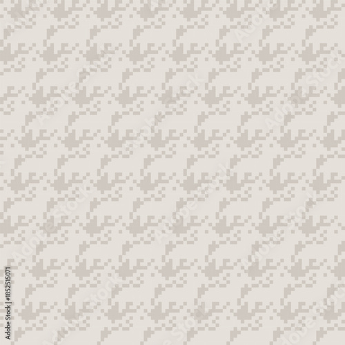 Cream Cute Pony Fair isle pattern design