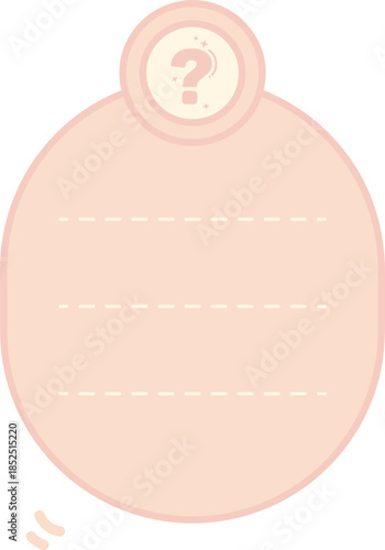 Question Mark Text Box