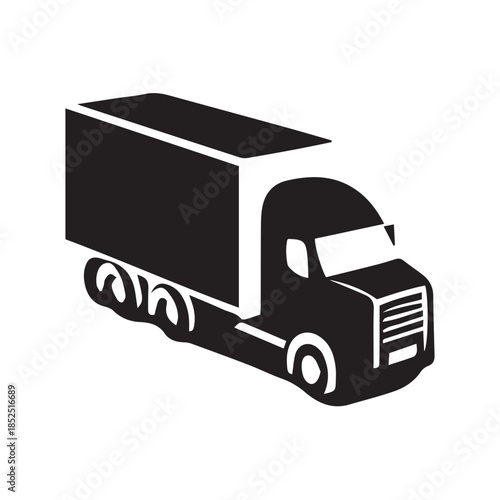 delivery truck vector illustration