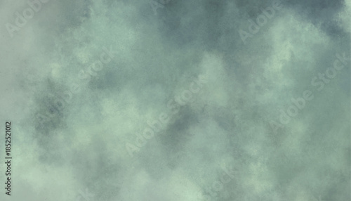 Soft Green Watercolor Abstract Background