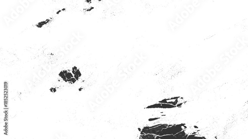 Black speckle texture on white background abstract pattern