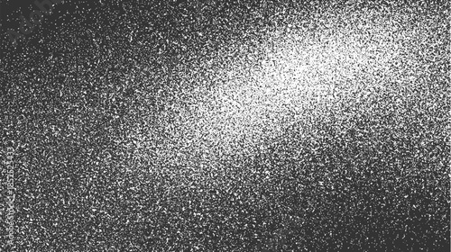 Dark gray background with white speckle texture gradient noise grunge