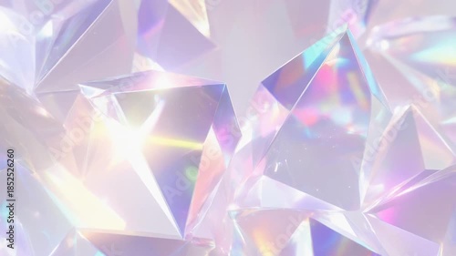 綺麗なクリスタルの背景テクスチャ　　紫