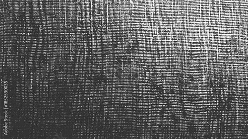 Dark gray textured background with woven pattern and distressed white marks black