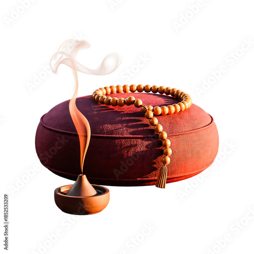 Meditation Pillow and Beads