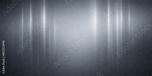 Brushed silver metal plate texture featuring a shiny stainless steel surface with a seamless gray aluminum pattern and a light metallic backdrop for a modern industrial wallpaper design