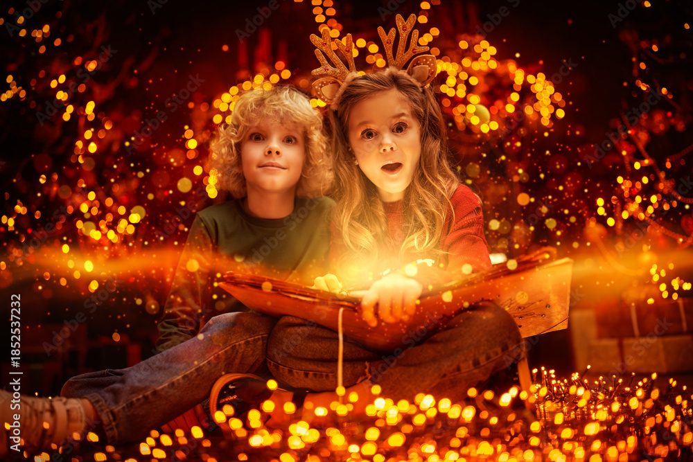 Obraz premium Fairytale Christmas Wonder