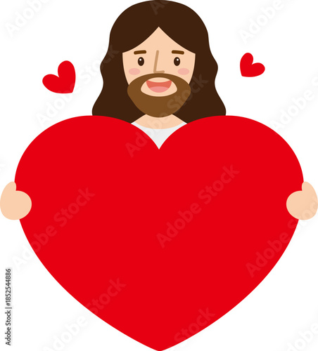 예수님 일러스트